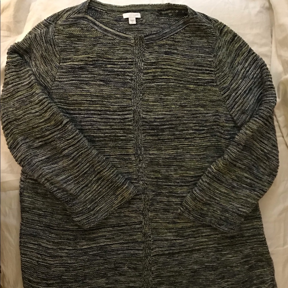 J.jill marked knit tunic sweater